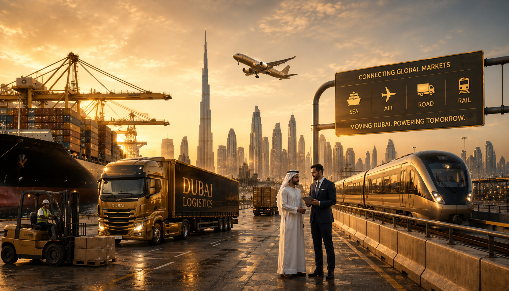 Transport and logistics in Dubai